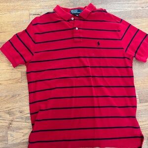 Ralph Lauren Polo- red & black